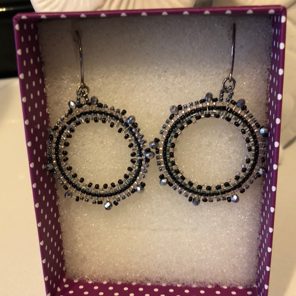 Handmade beaded earrings